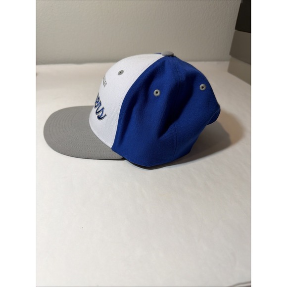 Mitchell & Ness Los Angeles Dodgers 2 Tone Og Script Retro Hat cap Snapback Nwt - Picture 4 of 8